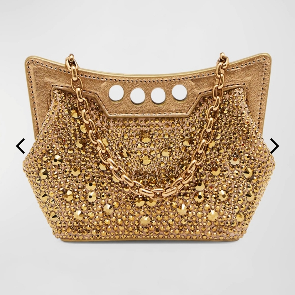 Micro peak crystal mini cross bag - Never wear - Authentic